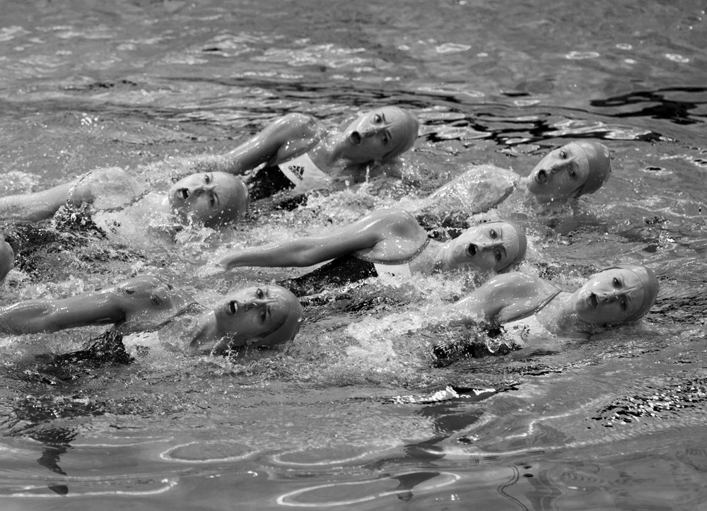 equipe britanica de natacao sincronizada 2012 londres 1
