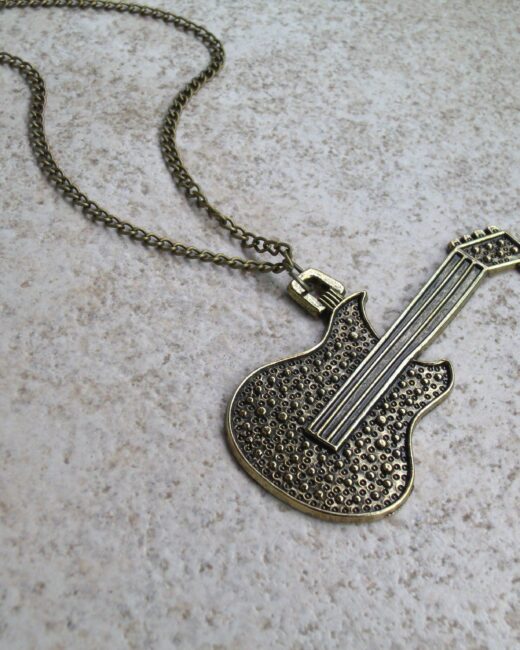 Colar Comprido Guitarra