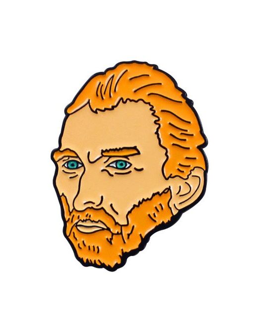 Conjunto de Pins Broches Vicent Van Gogh