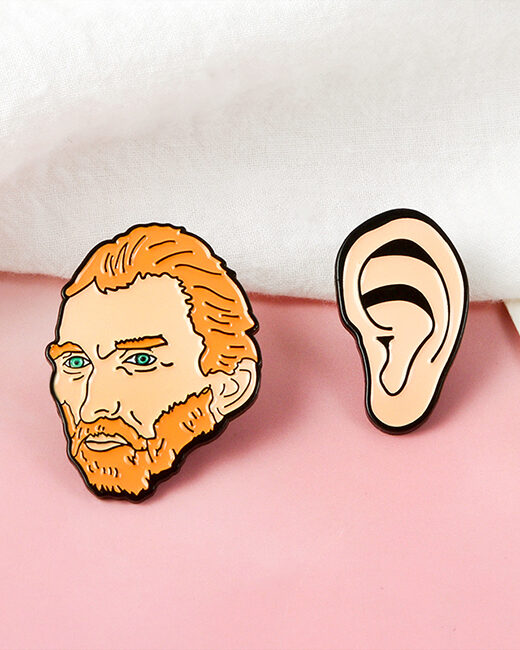 Conjunto de Pins Broches Vicent Van Gogh