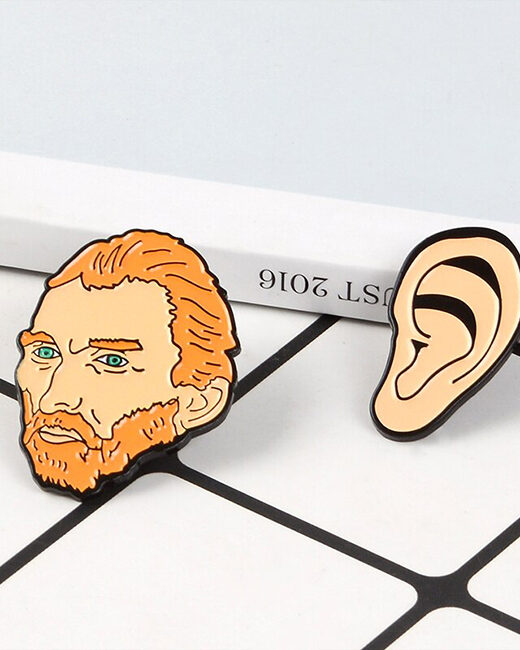 Conjunto de Pins Broches Vicent Van Gogh