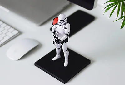 Boneco Colecionável Stormtrooper