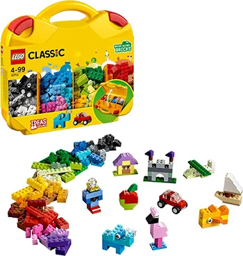 Brinquedo LEGO, Maleta da Criatividade 213 peças