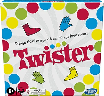 Jogo Twister Hasbro Gaming, Presente para Crianças