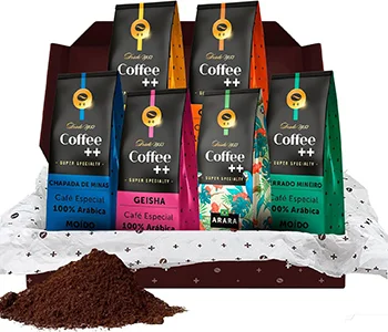 Kit de Cafés Especiais Coffee Mais, Presente para Pai que Ama Café