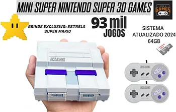 Mini Console Super Nintendo, Presente de Natal