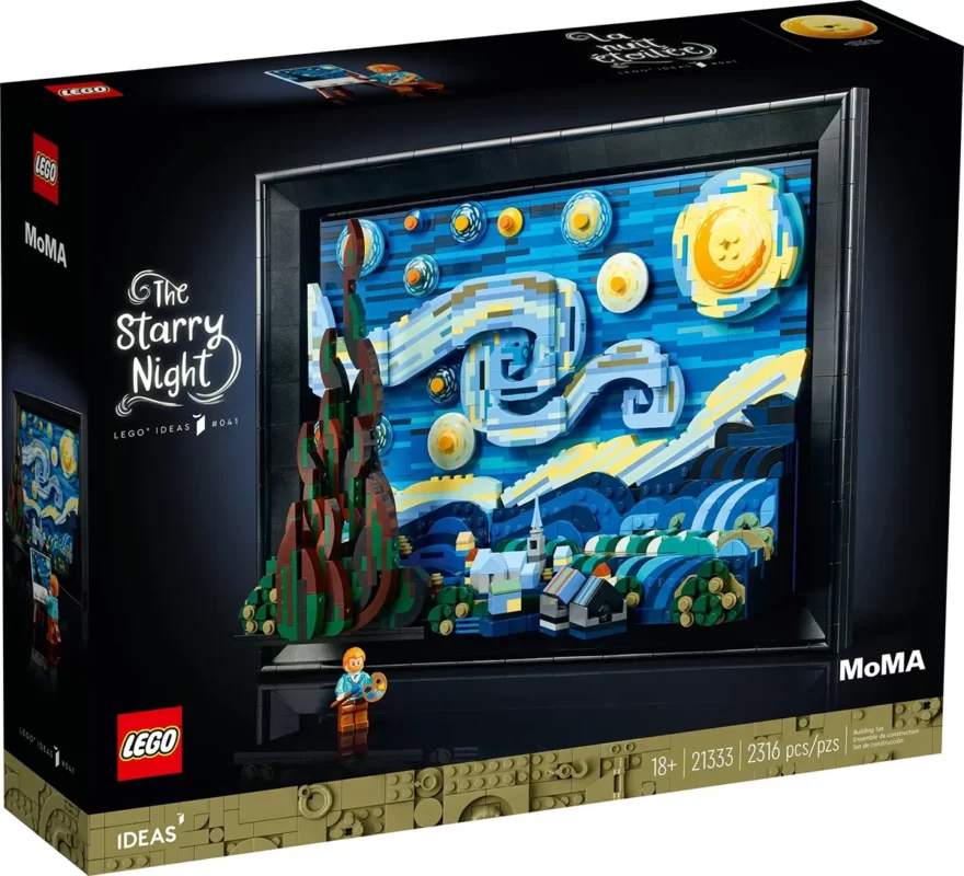 Lego Van Gogh A Noite Estrelada 21333