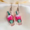 brinco frappuccino starbucks, miniatura