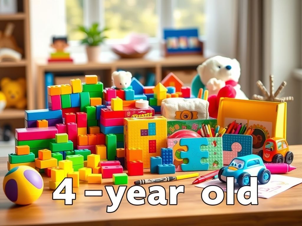 Presents para Crianças de 4 Anos: Dicas Incríveis para Surpreender
